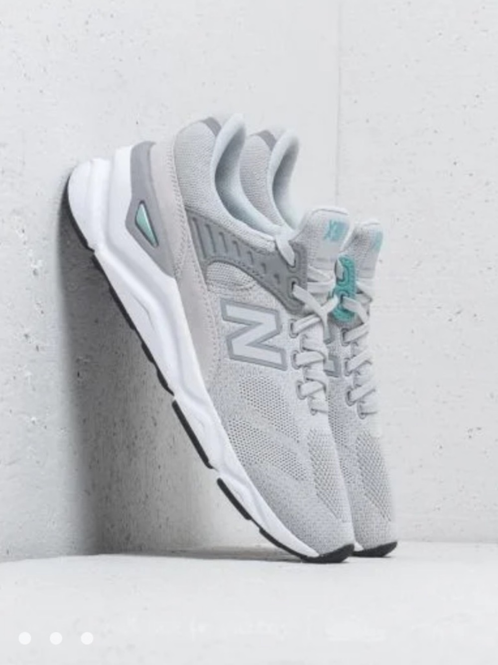 New Balance Men’s Light Gray X-90 Athletic Sneakers